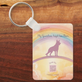 German Shepherd Memorial Keychain – Grief Music Schlüsselanhänger