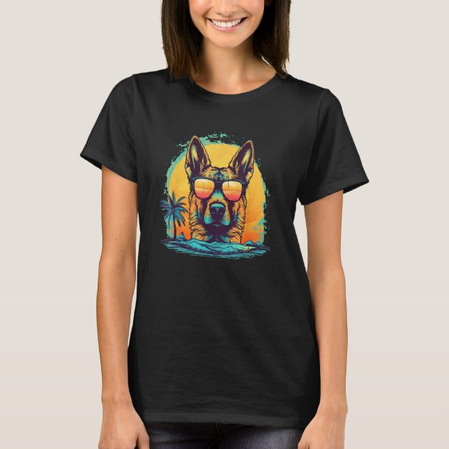 German Shepherd Men Women Kids_2 T-Shirt (Vorderseite)