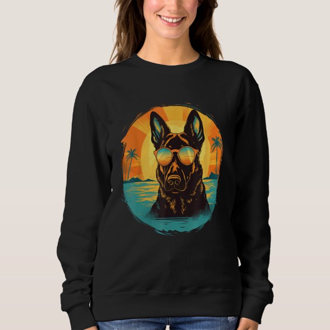 German Shepherd Men Women Kids_3 Sweatshirt (Vorderseite)
