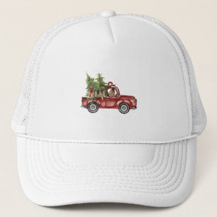 German Shepherd Merry Christmas Ideas Dog Cosplay Truckerkappe
