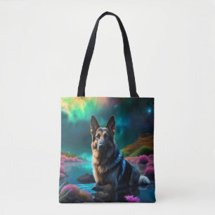 German Shepherd on a Alien World