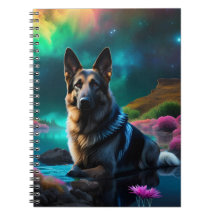 German Shepherd on a Alien World