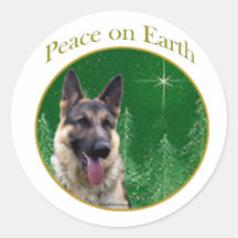 German Shepherd Peace
