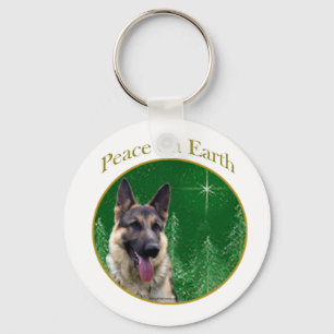 German Shepherd Peace Schlüsselanhänger