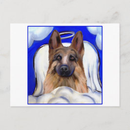 German Shepherd PET ANGEL Postkarte