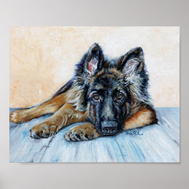 German Shepherd Poster (Vorne)