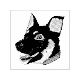 German Shepherd Puppy Dog Lover Permastempel
