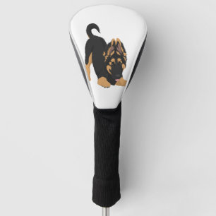 German Shepherd Puppy Golf Headcover