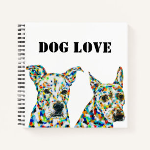 German Shepherd Shar pei & Pitbull Labrador Notebo Notizbuch