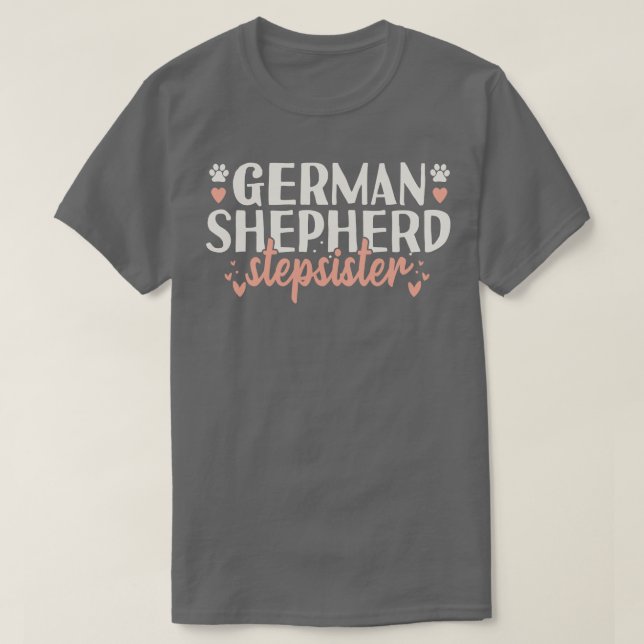 German Shepherd StepMinister T-Shirt (Design vorne)