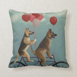 German Shepherd Tandem Kissen
