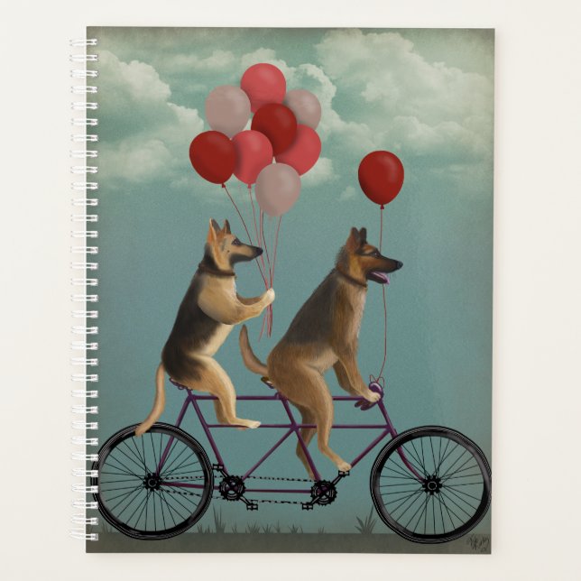 German Shepherd Tandem Planer (Vorderseite)