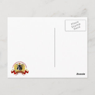 German Shepherd Unbedingte Liebe Postkarte