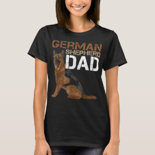 German Shepherd Vater Owner Schäfer German Dog Lov T-Shirt