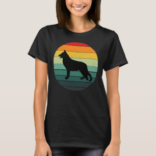 German Shepherd Vintag Retro T-Shirt