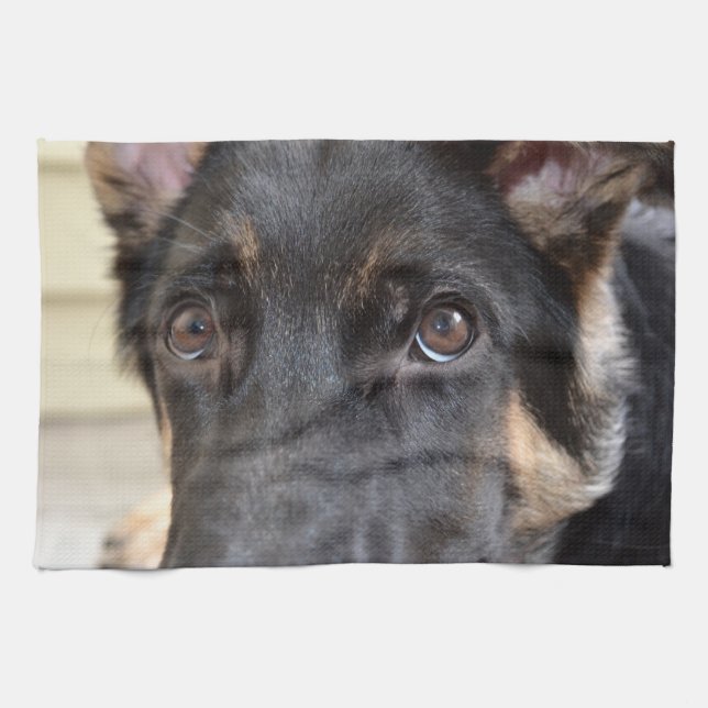 German Shepherd von Shirley Taylor Handtuch (Horizontal)