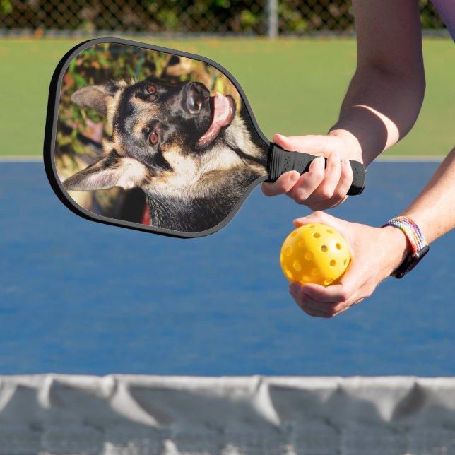 German Shepherd von Shirley Taylor Pickleball Schläger (InSitu)