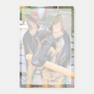German Shepherd von Shirley Taylor Post-it Klebezettel