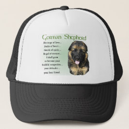 German Shepherd Welppy Gifts Truckerkappe