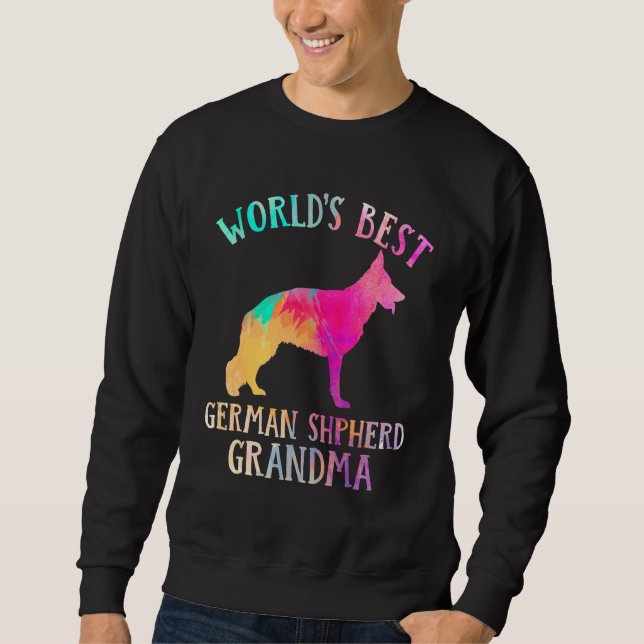 German Shepherd  Worldu2019s Best German Shepherd  Sweatshirt (Vorderseite)