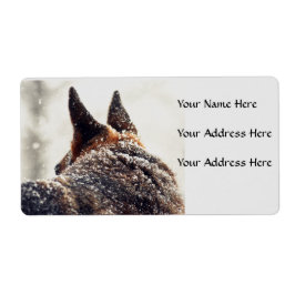 German Shepherds Address Labels