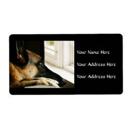 German Shepherds Address Labels