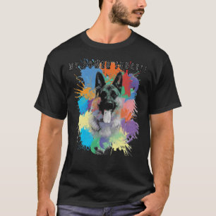 German Shepherds The Power Sourge!! Angepasst V Ne T-Shirt