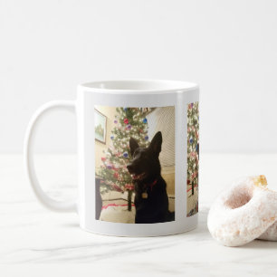 German Shepherds Welpen Weihnachten und Neues Jahr Kaffeetasse