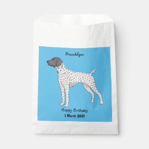 German Shorthaired Pointer dog cartoon Geschenktütchen