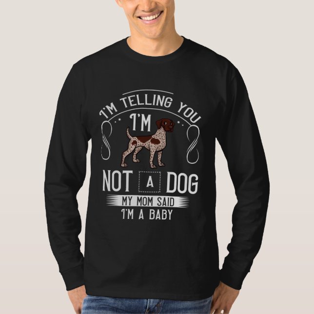 German Shorthaired Pointer Dog  Puppies Owner T-Shirt (Vorderseite)