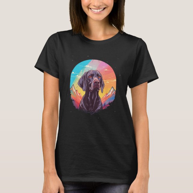 German Shorthaired Pointer Men Women Kids T-Shirt (Vorderseite)