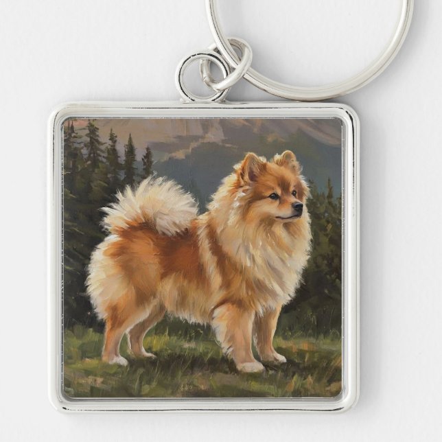 German Spitz Schlüsselanhänger (Vorne)