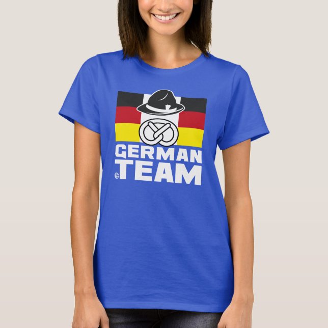 GERMAN TEAM 2 Frau T-Shirt (Vorderseite)