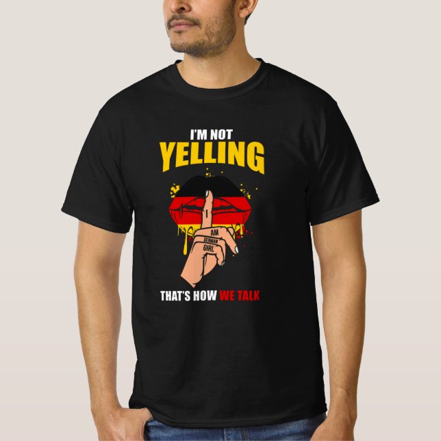 German Woman Gift T-Shirt (Vorderseite)