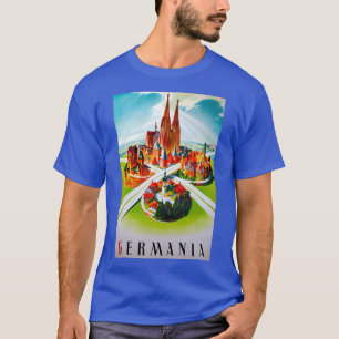 Germania Vintage Reiseplakat T-Shirt