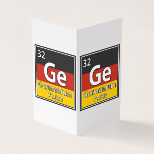 Germanium - Deutschland Flaggendeutscher Wissensch