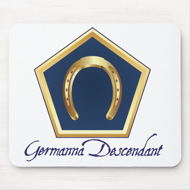 Germanna Nachkomme Mousepad (Vorne)
