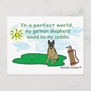 GermanShepherd Postkarte