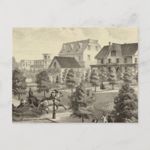 Germantown Hütte, Atlantic City, NJ Postkarte