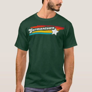 Germantown Tennessee Vintage abgenutzt Souvenir 1 T-Shirt