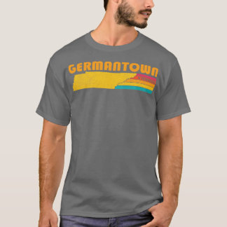 Germantown Tennessee Vintage abgenutzt Souvenir T-Shirt