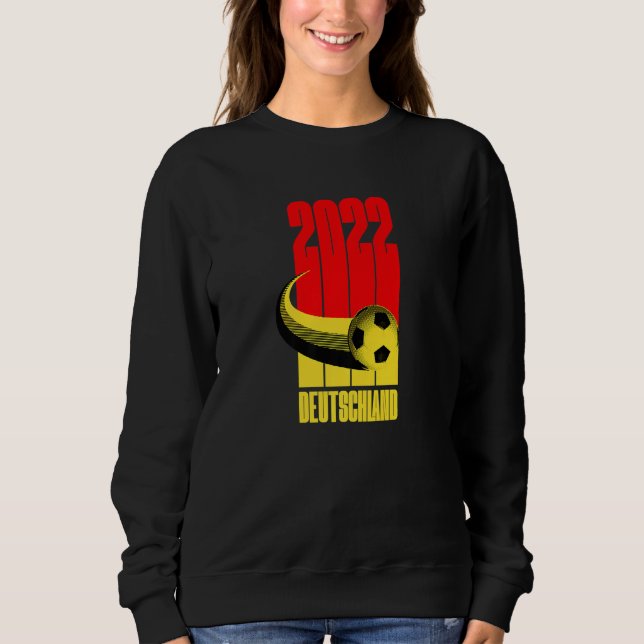 Germany 2022 Football Soccer Graphic Nationalelf Sweatshirt (Vorderseite)