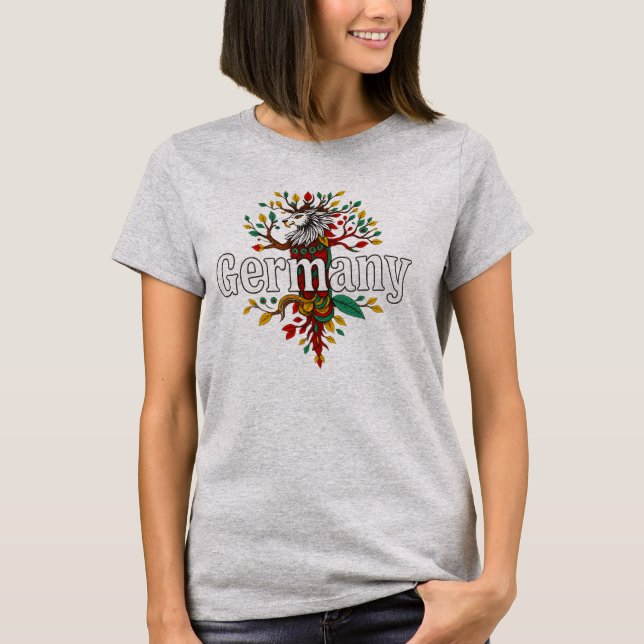 Germany Artistic Eagle Tee (Vorderseite)