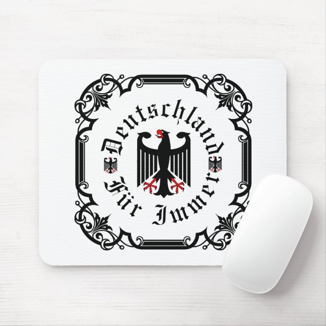 Germany/Deutschland Forever/federal black eagle Mousepad (Mit Mouse)