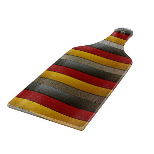 Germany Flag Colors-Chrome by Shirley Taylor Schneidebrett
