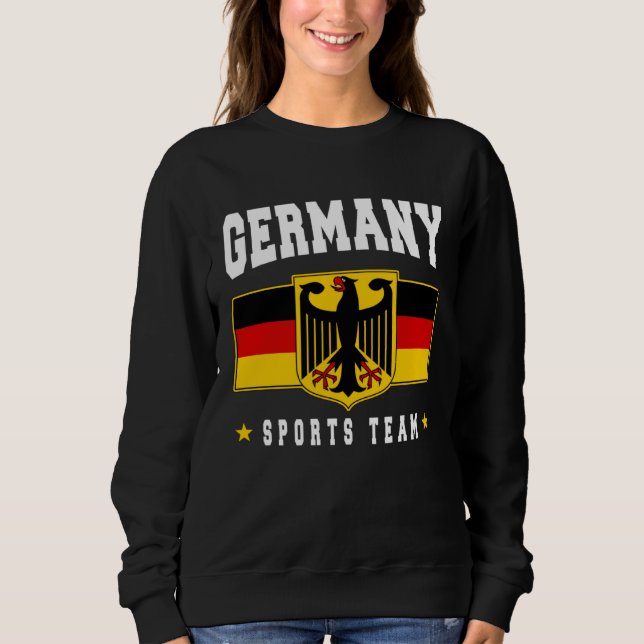 Germany Pride German Flag Deutschland Love Souveni Sweatshirt (Vorderseite)