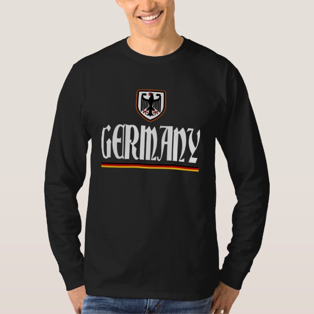 Germany Pride German Flag Deutschland Travel Souve T-Shirt (Vorderseite)