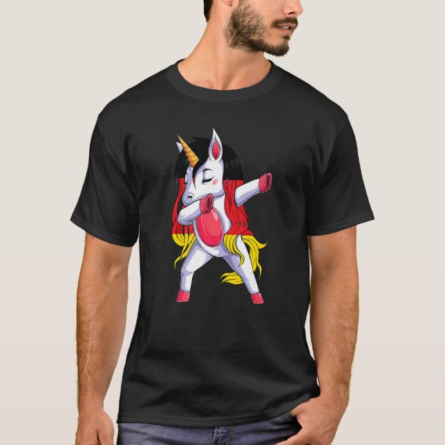 Germany Unicorn German Germany T-Shirt (Vorderseite)