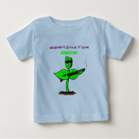 Germinator Cyborg Pflanze lustiger Cartoon