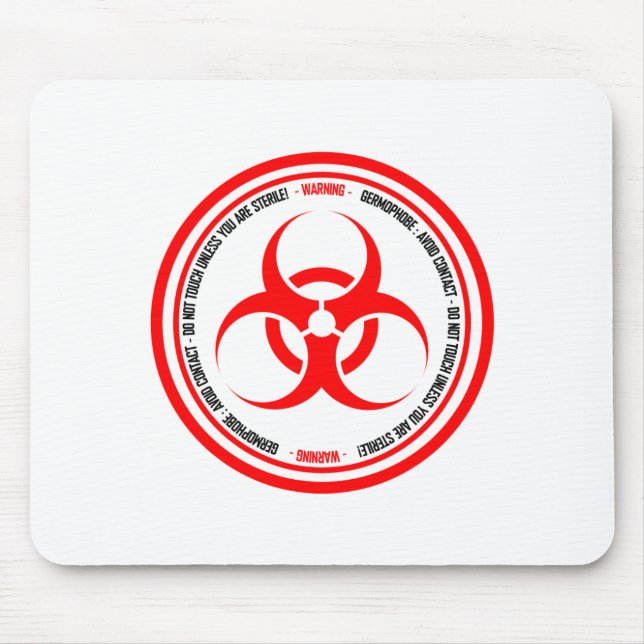 Germophobe Mousepad (Vorne)